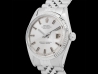 Rolex Datejust 36 Argento Wide Boy Jubilee Silver Lining Dial  Watch  1601 